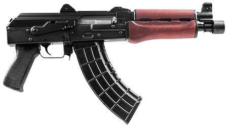 [685757098557] Zastava Arms Usa ZP92762SR ZPAP 92 7.62x39mm 30+1 10", Black Rec/Polymer Grip, Serbian Red Wood Handgaurd