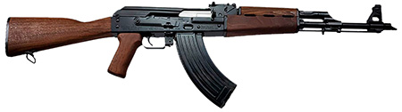 [685757098120] Zastava Arms Usa ZR7762WM ZPAP M70 7.62x39mm 30+1 16.25" Black Hammer Forged/Chrome Lined Barrel/Black Dark Walnut Fixed Stock Walnut  &  Dark Walnut Grip Right Hand