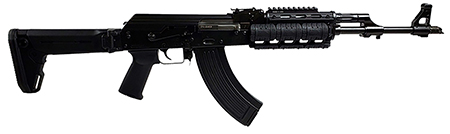 [685757098243] Zastava Arms Usa ZR7762QR ZPAPM70  7.62x39mm 30+1 16.30" Barrel, Black Magpul Furniture, Zhukov Side Folder Stock, Picatinny Quad Rail
