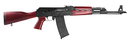 [685757098496] Zastava Arms Usa ZR90556SR PAP M90  5.56x45mm NATO 18.25" 30+1, Black, Serbian Red Wood Furniture