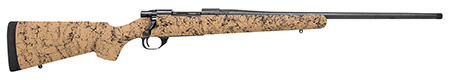 [682146399264] Howa HHS43334 M1500 HS Precision 300 Win Mag 3+1 24" Blued Threaded Barrel/Rec, Tan with Black Webbed HS Precision Stock