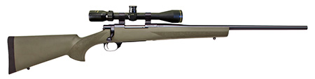 [682146398670] Howa HGP2243G M1500 Gamepro Gen2 243 Win 5+1 22" Blued Steel Barrel, Blued Steel Receiver, Green Hogue OverMolded Synthetic Stock Includes Nikko Stirling GamePro 3.5-10x44mm Scope