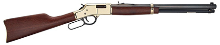 [619835060426] Henry H006M41 Big Boy Classic Full Size 41 Rem Mag 10+1 20" Blued Octagon Barrel, Polished Brass Receiver, American Walnut Stock Right Hand