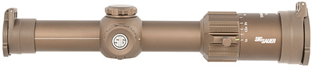 [798681675623] Sig Sauer Electro-Optics SOTM81200 Tango-MSR  Coyote 1-8x24mm 30mm Tube Second Focal Plane