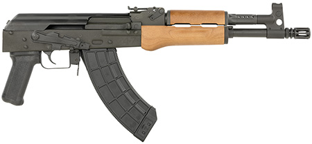 [787450832565] Century Arms HG7416 BFT47  7.62x39mm 30+1 12.60" Black Threaded Barrel, Black Steel Receiver, Black Polymer Grip, Wood Furniture, Right Hand