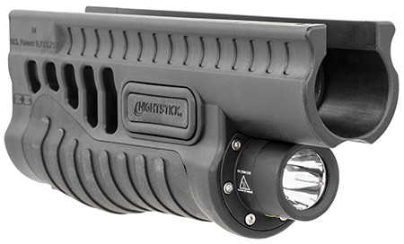 [017398808200] Nightstick SFL11GL Shotgun Forend Light  Black 1200 Lumens White LED Green Laser Mossberg 500/590/590A1/Shockwave