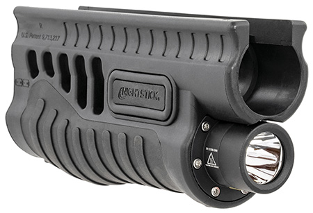 [017398808248] Nightstick SFL13GL Shotgun Forend Light  Black 1200 Lumens White LED Green Laser Remington 870/TAC-14