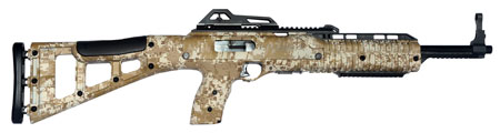 [752334600080] Hi-Point 4595TSDD 4595TS Carbine 45 ACP 9+1 17.50" Threaded Barrel, Desert Digital Camo Metal Finish, Desert Digital Camo Skeletonized Stock  &  Polymer Grip