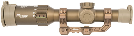 [798681676231] Sig Sauer Electro-Optics SOT61DVO Tango6T DVO Flat Dark Earth 1-6x 24mm 30mm Tube Illuminated DWLR-556 Reticle