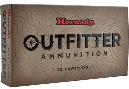 [090255809824] Hornady 80982 Outfitter  308Win 150gr Copper Alloy eXpanding 20 Per Box/10 Case