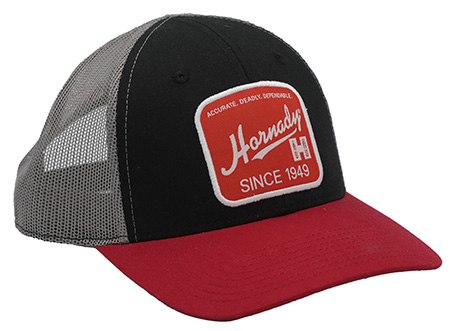 [090255992168] Hornady 99216 Hornady Cap Mesh Cap Black Red
