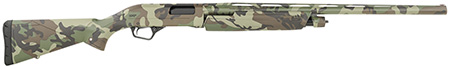 [048702024245] Winchester Repeating Arms 512433391 SXP Waterfowl Hunter 12 Gauge 26" 4+1 (2.75") 3" Chamber, Woodland Camo, TruGlo Fiber Optic Sight, Includes 3 Invector-Plus Chokes