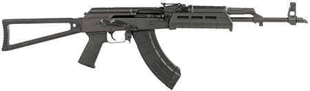 [787450843578] Century Arms RI4957N WASR  7.62x39mm 30+1 16.25" Hammer Forged, Chrome Lined Barrel Black Receiver Circle 10 Triangle Black Stock Black Magpul AK Grip Right Hand