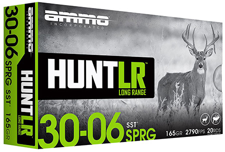 [818778023691] Ammo Inc 3006165SSTA20 Hunt Long Range 30-06Springfield 165gr Super Shock Tip 20 Per Box/10 Case