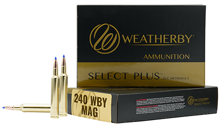 [747115425051] Weatherby B24080TTSX Select Plus  240WthbyMag 80gr Barnes Tipped TSX Lead Free 20 Per Box/10 Case