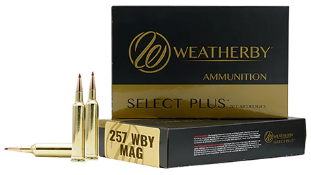 [747115415991] Weatherby B257100TTSX Select Plus  257WthbyMag 100gr Barnes Tipped TSX Lead Free 20 Per Box/10 Case