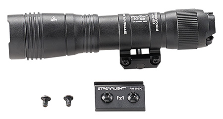 [080926890039] Streamlight 89003 ProTac 2.0  Black Anodized Aluminum 250/2000 Lumens White LED Bulb, 266 Meters Beam, Picatinny Rail Mount, Rifle