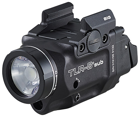 [080926694170] Streamlight 69417 TLR-8 Sub Gun Light with Red Laser  Black Anodized 500 Lumens White LED Sig Sauer P365