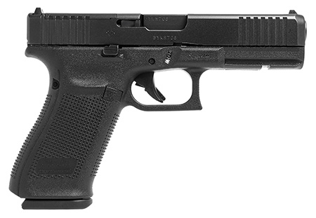 [764503054273] Glock PA205S203MOS G20 Gen5 MOS Standard 10mm Auto 15+1 4.61" Black GMB Barrel, Black nDLC Serrated Slide, Black Polymer Frame w/Picatinny Rail, Black Textured Grip, Ambidextrous