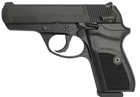 [4806015567981] Rock Island 56798 LI380  Compact 380 ACP 8+1, 3.55" Black Steel Barrel, Black Parkerized Serrated Slide, Black Parkerized Steel Frame w/Beavertail, Black Polymer Grip