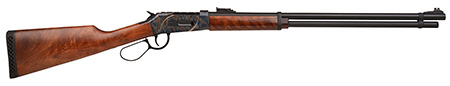 [643477864340] Gforce Arms GFLVR41CCLR Saddlehorn  410 Gauge 2.5" 9+1 24" Black Barrel, Color Case Hardened Aluminum Receiver, Turkish Walnut Stock