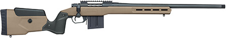 [015813281478] Mossberg 28147 Patriot LR Tactical 6.5 Creedmoor 10+1 22" Matte Blued Threaded Bull Barrel, Matte Blued Picatinny Rail MDT Oryx Tactical M-LOK Flat Dark Earth Synthetic Stock, Right Hand