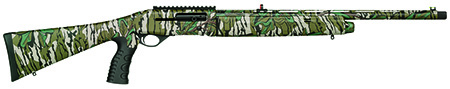 [884110757999] Mossberg 75799 SA-20 Tactical Turkey 20 Gauge Semi-Auto 3" 4+1 22" Mossy Oak Greenleaf Vent Rib Barrel, Picatinny Rail Receiver, Mossy Oak Greenleaf Mossy Oak Greenleaf Synthetic Stock, Right Hand
