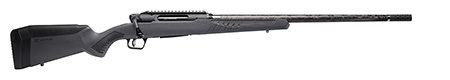 [011356578945] Savage Arms 57894 Impulse Mountain Hunter 308 Win 4+1 22" Threaded Proof Research Carbon Fiber Barrel, Gray AccuStock with Black Rubber Cheek Piece and Grips