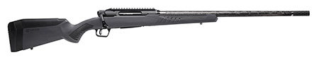 [011356578990] Savage Arms 57899 Impulse Mountain Hunter 30-06 Springfield 4+1 22" Carbon Fiber Threaded Barrel, Black Aluminum Receiver w/Picatinny Rail, Gray AccuStock Synthetic Stock, Ambidextrous