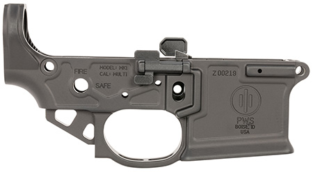 [811154033130] Primary Weapons MK1-M2-LWR MK1 Mod 2-M Black Anodized Stripped Lower For AR-15, Oversized Ambidextrous Bolt Release/Catch