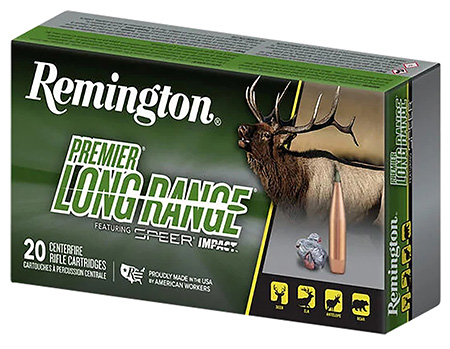 [047700485607] Remington Ammunition R21343 Premier Long Range 7mmRemMag 175gr Speer Impact 20 Per Box/10 Case