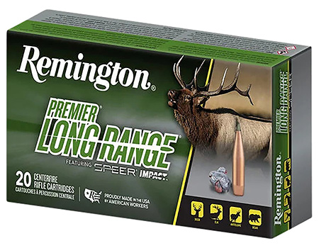 [047700485805] Remington Ammunition R21346 Premier Long Range 300WinMag 190gr Speer Impact 20 Per Box/10 Case