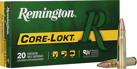 [047700057002] Remington Ammunition 21491 Core-Lokt  35Rem 150gr Soft Point Core-Lokt 20 Per Box/10 Case