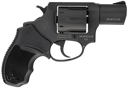[725327937661] Taurus 2-85621-MA 856 *MA Compliant Small 38 Special +P 6 Shot 2" Matte Black Alloy Steel Barrel, Cylinder  &  Frame, Black Rubber Grips, Transfer Bar Safety, Exposed Hammer