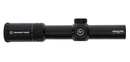 [810048570546] Crimson Trace 013002299 Hardline  Black Anodized 1-6x 24mm 34mm Tube Illuminated CT TR1-MIL Reticle