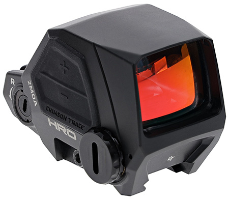 [850013143764] Crimson Trace 0101810 HRO  Black Anodized 1x36.50mm 2 MOA Red Dot Reticle