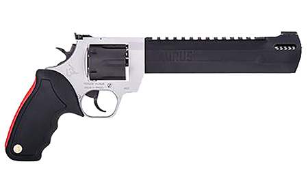 [725327624042] Taurus 2500105RH Raging Hunter  Large Frame 500 S&W Mag 5rd 10" Matte Black Ported/Target Crown Barrel, Matte Black Cylinder, Matte Stainless Steel Frame, Black Rubber Grip
