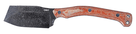 [794023201406] CRKT 2014 Razel Nax 4.29" Fixed Plain Black Stonewashed 1075 Carbon Steel Blade/Weathered Resin Infused Fiber Handle Includes Sheath