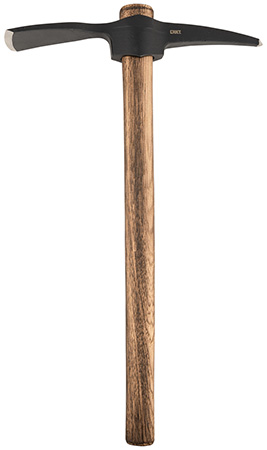 [794023273809] CRKT 2738 Chogan Mattock 2.14" 1055 Carbon Steel Blade, Fire Treated Tennessee Hickory Handle, 19" OAL