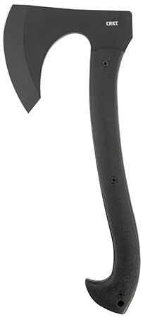 [794023291704] CRKT 2917 Skeggox  4.83" Plain Axe w/Beard, SK-5 Steel Blade, Black Contoured GRN Handle, 12.94" OAL