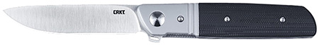 [794023572001] CRKT 5720 BAMBOOZLED 3.34 PLAIN BLK