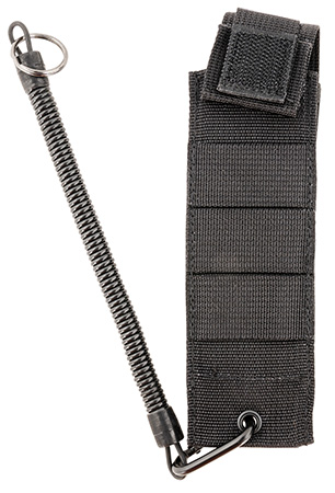 [794023008470] CRKT D0010 Taco Viper Sheath Black Nylon Includes Carabiner/Elastic Cord