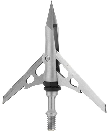 [818322012515] Rage R38100 Hypodermic NC Broadhead 100 GR/ 3 Pack
