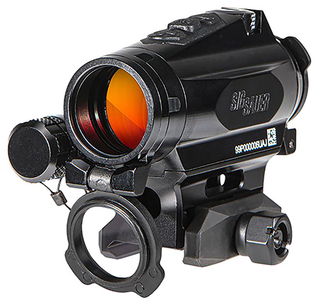 [798681661534] Sig Sauer Electro-Optics SOR44001 Romeo4XT-Pro  Black 1 x 20 mm 2 MOA Red Ballistic Circle Dot Multi Reticle