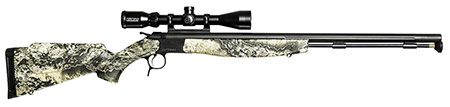 [043125320394] CVA PR2039NSC Optima V2 w/Optic 50 Cal 209 Primer 26" Black Nitride Fluted Barrel, Drilled  &  Tapped Steel Receiver, Fixed Realtree Excape Synthetic Stock, KonusPro3-9x40mm BDC Scope