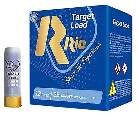 [8435101623148] Rio Ammunition TG369 Target Load High Velocity 12Gauge 2.75" 1 1/4oz 9Shot 25 Per Box/10 Case