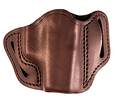 [810102212405] Uncle Mikes-leather(1791) UMOWB1BRWR Outside The Waistband  OWB Size 01 Brown Leather Belt Slide Fits Springfield Hellcat Right Hand