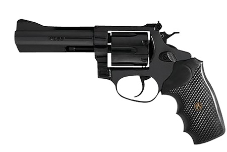 [725327939917] Rossi 2RM661 RM66  Medium Frame 38 Special +P/357 Mag 6 Shot, 6" Black Stainless Steel Barrel, Cylinder  &  Frame, Black Textured Rubber Grip, Hammer Block Safety, Exposed Hammer