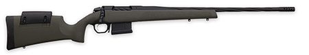 [747115451548] Weatherby 3WRXP270NR6B 307 Range XP 270 Win 5+1 24" Fluted Barrel, Black Barrel/Rec, OD Green Synthetic Stock with Adj. Cheek Rest, Accubrake Muzzle Brake, TriggerTech Trigger