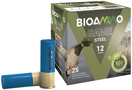 [8436590222775] Bioammo BLS2830 Steel Game 12Gauge 2.75" 1oz 3Shot 25 Per Box/10 Case
